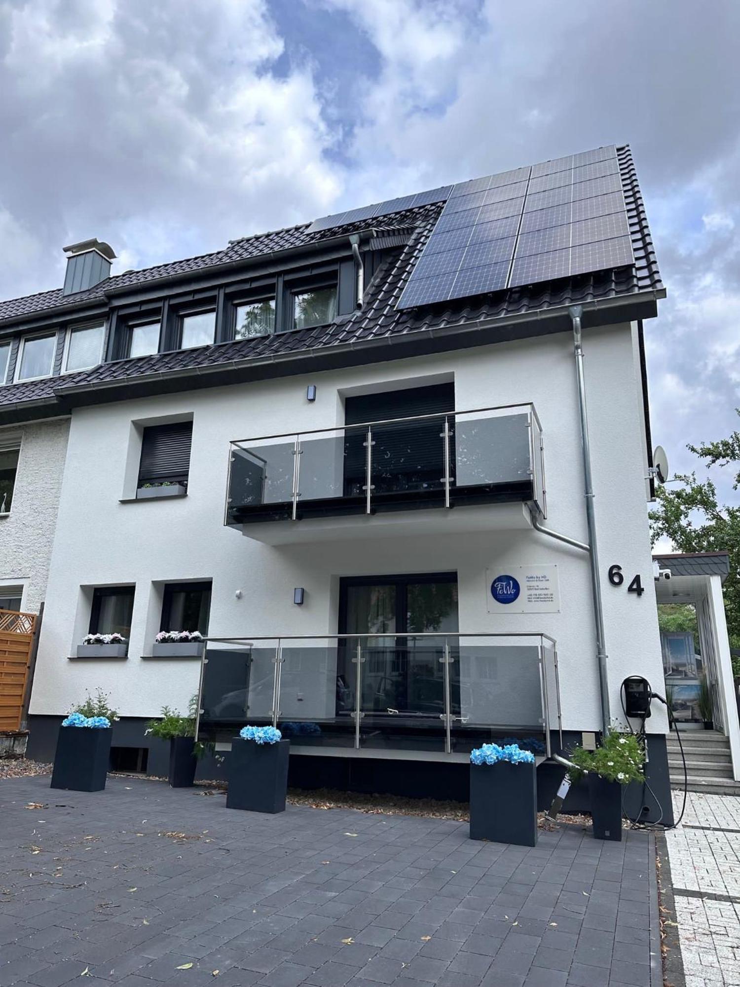 Fewo By Hd Mit Parkplatz, Wallbox, Wintergarten Bad Salzuflen Exteriör bild