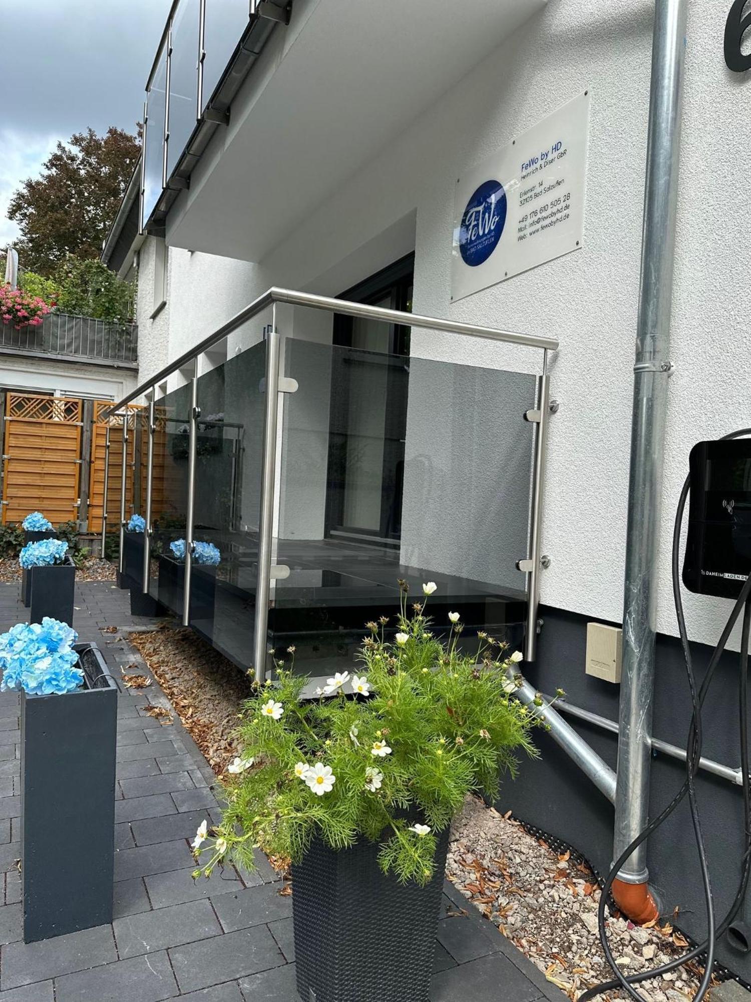 Fewo By Hd Mit Parkplatz, Wallbox, Wintergarten Bad Salzuflen Exteriör bild